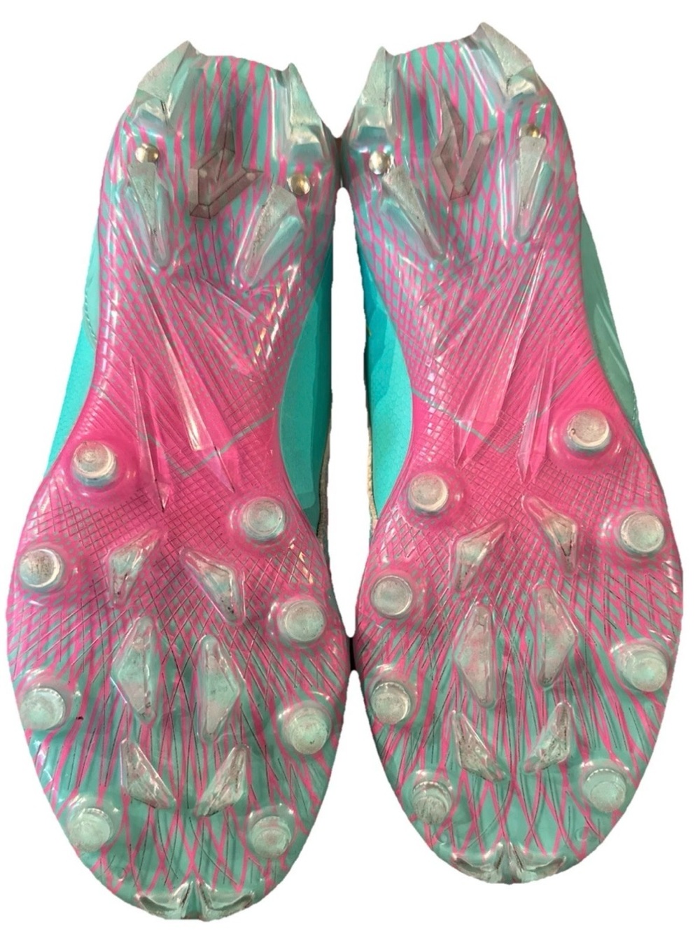 Kool-Aid 'Sharkleberry Fin' Kids Football Cleats Quantum Speed Phenom Elite 3.5 - Picture 4 of 9